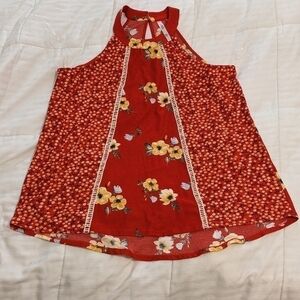 Cure pretty sleeveless top size Extra large XL